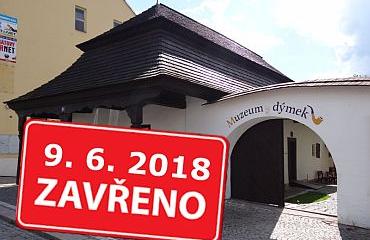 muzeum dýmek uzavřeno 9. 6.