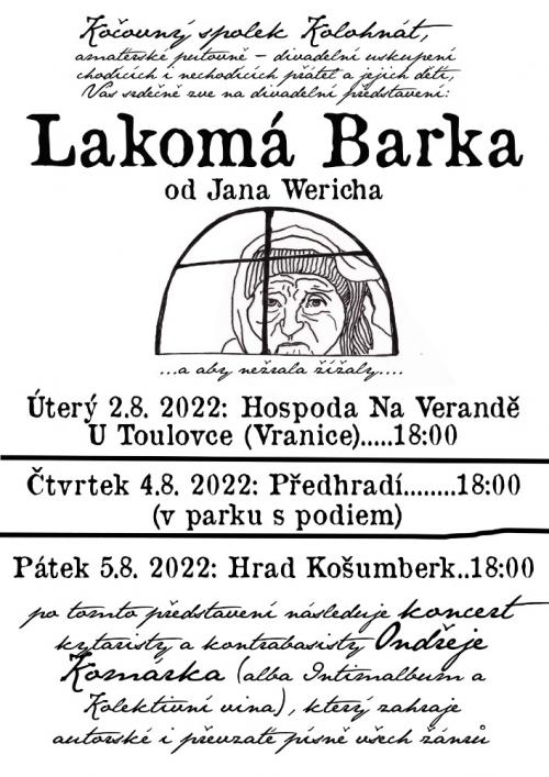 Lakomá Barka Od Jana Wericha | Mikroregiom Maštale, Svazek Obcí